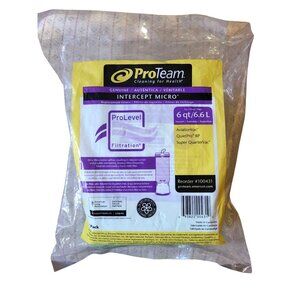 *NEW* 10-Pack Genuine ProTeam Intercept Micro Filter 6qt Vacuum Bags 100431